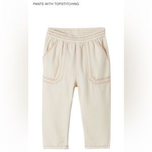 Zara Toddler Pants w/ Topstitching NWOT- 2-3 YRS
